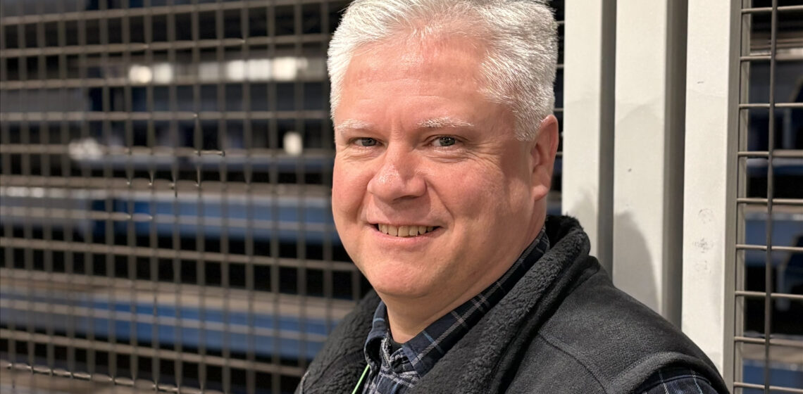 Mike Carrier, a 35-year veteran employee at Miller Fabrication Solutions.